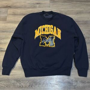 VTG 90’s University of Michigan Wolverines fleece crewneck sweatshirt men’s XL